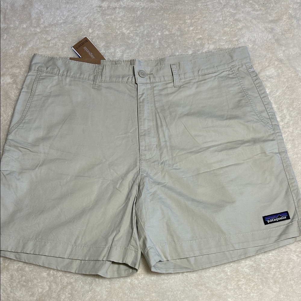 Patagonia Men's Lightweight All-Wear Hemp Shorts 6” Khaki Size 36
